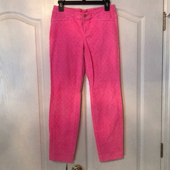 Lilly Pulitzer Pants - Lilly Pulitzer Kelly Pants Size 6 Fair Condition